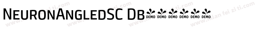 NeuronAngledSC Db字体转换